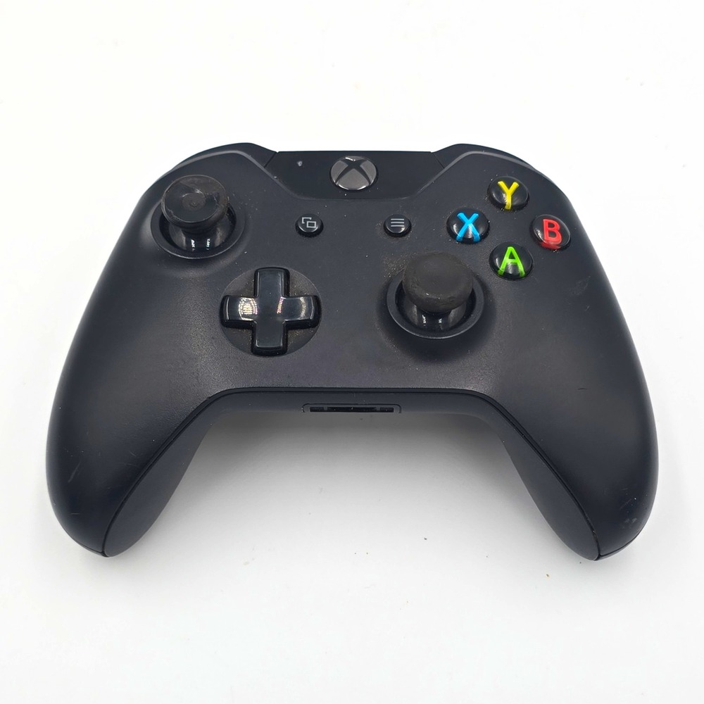 Microsoft Xbox One Wireless Controller Black Untested-Missing Back Cover